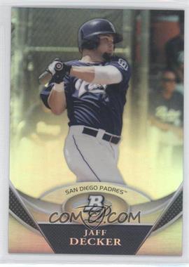 2011 Bowman Platinum - Prospects #BPP100 - Jaff Decker