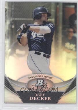 2011 Bowman Platinum - Prospects #BPP100 - Jaff Decker