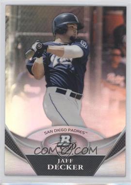 2011 Bowman Platinum - Prospects #BPP100 - Jaff Decker