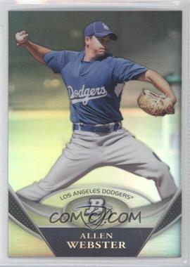 2011 Bowman Platinum - Prospects #BPP68 - Allen Webster