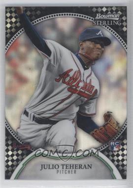 2011 Bowman Sterling - [Base] - Black Refractor #44 - Julio Teheran /25