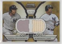 Curtis Granderson, Robinson Cano #/50