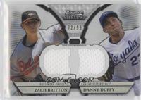 Zach Britton, Danny Duffy #/99