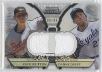 Zach Britton, Danny Duffy #/99