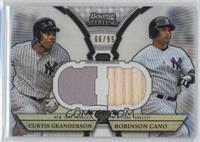 Curtis Granderson, Robinson Cano #/99