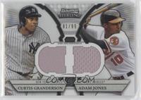 Curtis Granderson, Adam Jones #/99