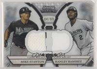 Giancarlo Stanton, Hanley Ramirez (Mike Stanton on Card) [EX to NM] #…