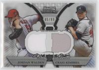 Jordan Walden, Craig Kimbrel #/99