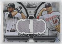 Dustin Ackley, Danny Espinosa #/196