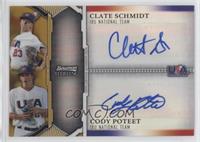 Clate Schmidt, Cody Poteet #/50