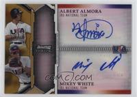 Albert Almora, Mikey White #/50