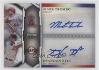 Mark Trumbo, Brandon Belt #/99