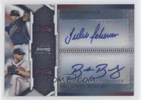 Julio Teheran, Brandon Beachy #/225