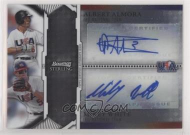 2011 Bowman Sterling - Dual Autographs #USDA-AW - Albert Almora, Mikey White /299