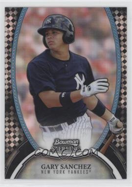 2011 Bowman Sterling - MLB Future Stars - Black Refractor #14 - Gary Sanchez /25