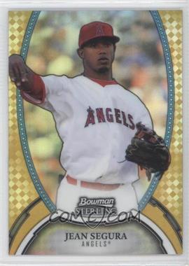 2011 Bowman Sterling - MLB Future Stars - Gold Refractor #17 - Jean Segura /50