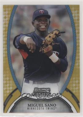 2011 Bowman Sterling - MLB Future Stars - Gold Refractor #19 - Miguel Sano /50 [EX to NM]