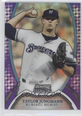 2011 Bowman Sterling - MLB Future Stars - Purple Refractor #44 - Taylor Jungmann /10