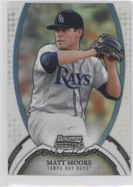 2011 Bowman Sterling - MLB Future Stars - Refractor #7 - Matt Moore /199