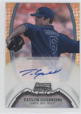 2011 Bowman Sterling - Prospect Autographs - Gold Refractor #BSP-TGU - Taylor Guerrieri /50