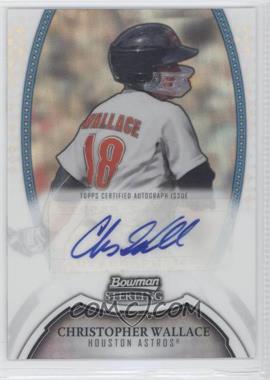 2011 Bowman Sterling - Prospect Autographs - Refractor #BSP-CW - Christopher Wallace /199