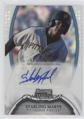 2011 Bowman Sterling - Prospect Autographs - Refractor #BSP-SM - Starling Marte /199