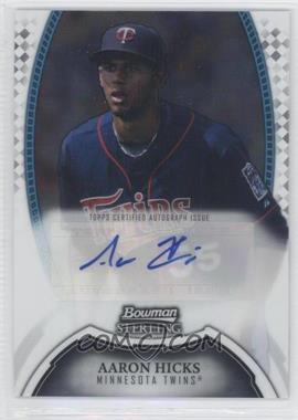 2011 Bowman Sterling - Prospect Autographs #BSP-AH - Aaron Hicks