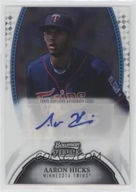 2011 Bowman Sterling - Prospect Autographs #BSP-AH - Aaron Hicks