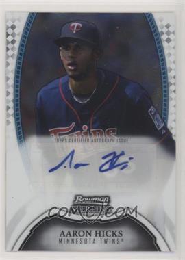 2011 Bowman Sterling - Prospect Autographs #BSP-AH - Aaron Hicks