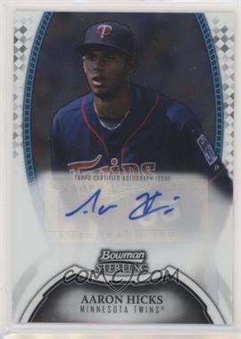 2011 Bowman Sterling - Prospect Autographs #BSP-AH - Aaron Hicks