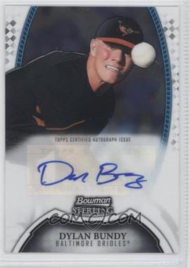 2011 Bowman Sterling - Prospect Autographs #BSP-DBU - Dylan Bundy