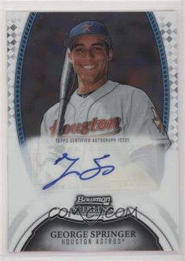 2011 Bowman Sterling - Prospect Autographs #BSP-GS - George Springer