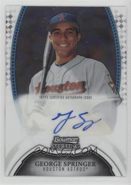 2011 Bowman Sterling - Prospect Autographs #BSP-GS - George Springer