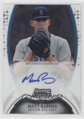 2011 Bowman Sterling - Prospect Autographs #BSP-MBA - Matt Barnes