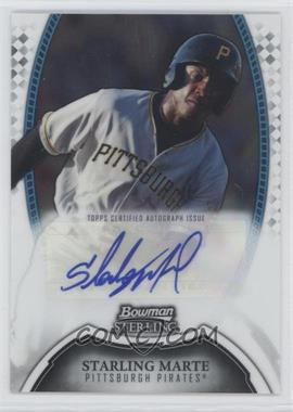 2011 Bowman Sterling - Prospect Autographs #BSP-SM - Starling Marte