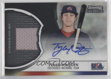 2011 Bowman Sterling - Rookie Autographed Relics - Black Refractor #RAR-TN - Tyler Naquin /25