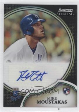 2011 Bowman Sterling - Rookie Autographs - Black Refractor #13 - Mike Moustakas /25