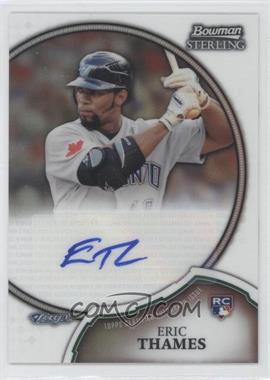 2011 Bowman Sterling - Rookie Autographs - Refractor #23 - Eric Thames /199