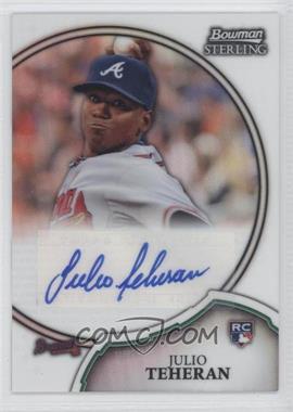 2011 Bowman Sterling - Rookie Autographs - Refractor #5 - Julio Teheran /199