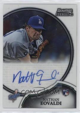 2011 Bowman Sterling - Rookie Autographs #12 - Nathan Eovaldi