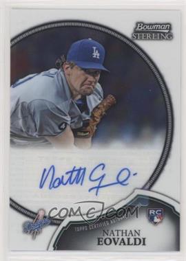 2011 Bowman Sterling - Rookie Autographs #12 - Nathan Eovaldi