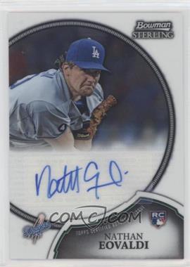 2011 Bowman Sterling - Rookie Autographs #12 - Nathan Eovaldi