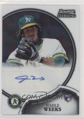 2011 Bowman Sterling - Rookie Autographs #21 - Jemile Weeks