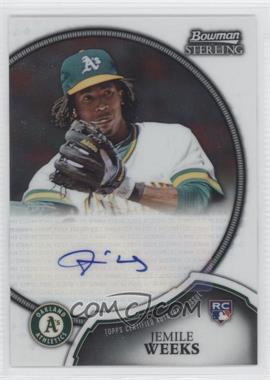 2011 Bowman Sterling - Rookie Autographs #21 - Jemile Weeks