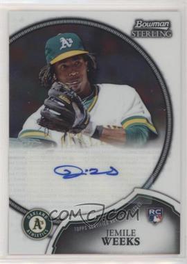 2011 Bowman Sterling - Rookie Autographs #21 - Jemile Weeks