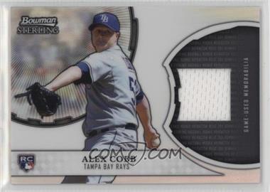 2011 Bowman Sterling - Rookie Refractor Relics #RRR-ACO - Alex Cobb