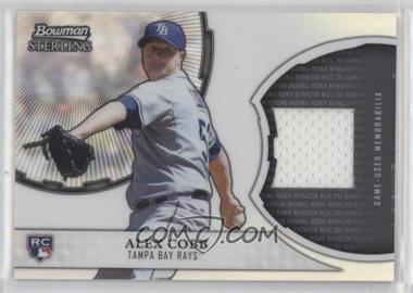 2011 Bowman Sterling - Rookie Refractor Relics #RRR-ACO - Alex Cobb