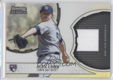 2011 Bowman Sterling - Rookie Refractor Relics #RRR-ACO - Alex Cobb