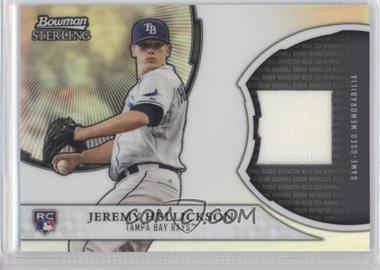 2011 Bowman Sterling - Rookie Refractor Relics #RRR-JH - Jeremy Hellickson