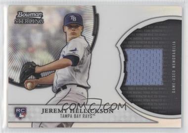 2011 Bowman Sterling - Rookie Refractor Relics #RRR-JH - Jeremy Hellickson